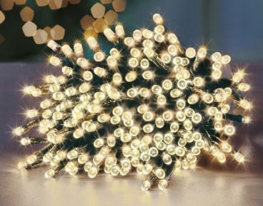 Festive – 25 LED Battery Lights Warm 2.4M