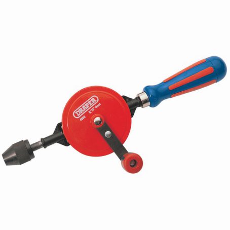 HAND DRILL 8MM 5/16" CHUCK DOUBLE PINION - Image 3
