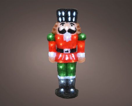 Kaemingk - LED Acrylic Nutcracker 60cm