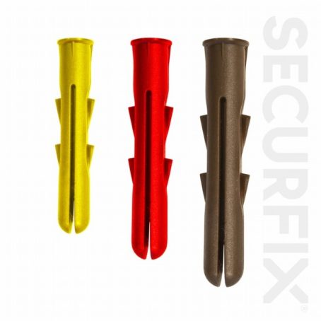 SECURFIX G/P WALLPLUG ASSORTED PK120