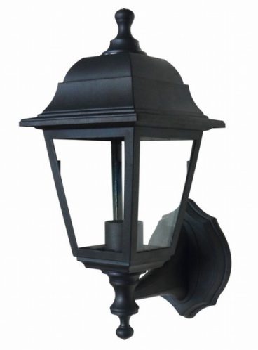 OUTDOOR LIGHT COACH LANTERN BLACK