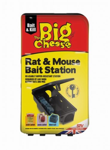 BIG CHEESE MOUSE & RAT KILLER BAIT STATION STV179