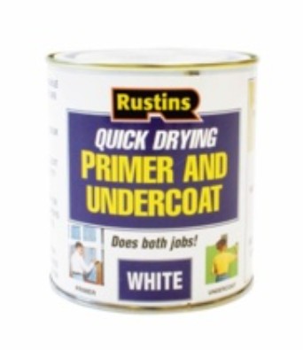 RUSTINS QD PRIMER U/C WHITE 1L