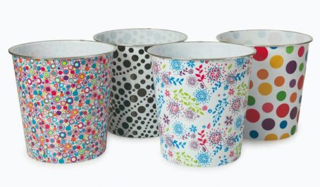 BlueCanyon - Waste Bin Plastic Assorted Round