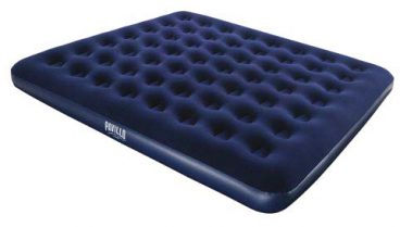 AIRBED KING DELUXE FLOCK