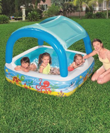 PADDLING POOL SUN SHADE CANOPY 55X55″ (2022)