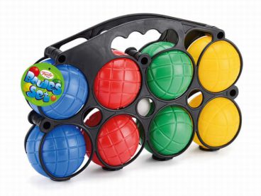 TOYS BOULES CARRY CASE BALLS PK8