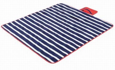 CAMPING RUG PICNIC RUG NAUTICAL 135x120CM