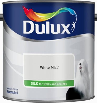 Dulux Silk Emulsion – White Mist 2.5L