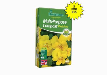 COMPOST M/P PEAT FREE 40L DURSTONS (3 FOR £15)