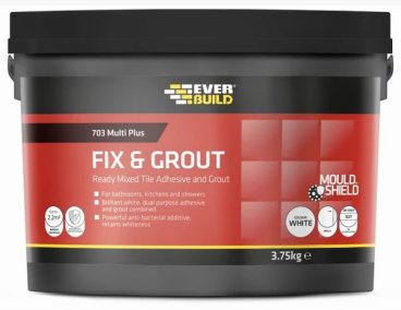 FIX & GROUT WHITE EVERBUILD 703 3.75KG