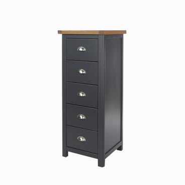 DUNKELD NARROW CHEST 5 DRAWER