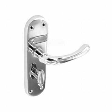 HANDLES LATCH BATHROOM ROSA CHROME SMITHS