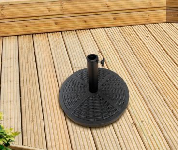 PARASOL BASE RATTAN EFFECT 14KG (2024) (B2)