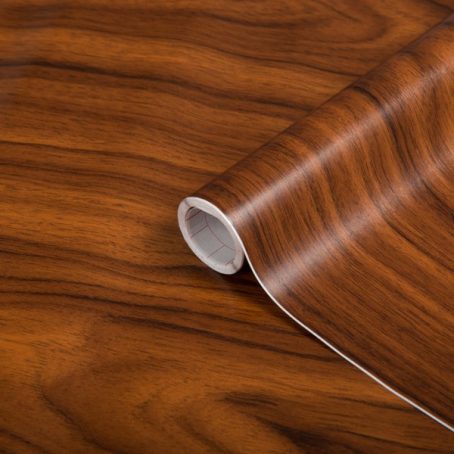 DCFIX ADHSIVE ROLL DECO WALNUT 2M X 45CM - Image 2