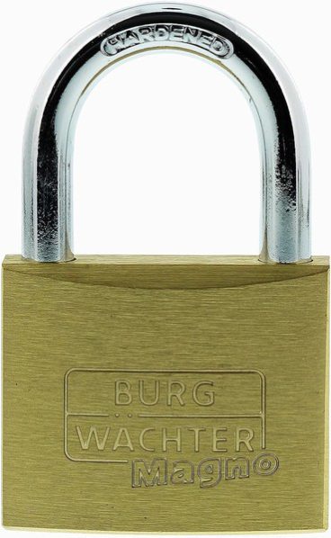 PADLOCK BURG BRASS 50MM n/r