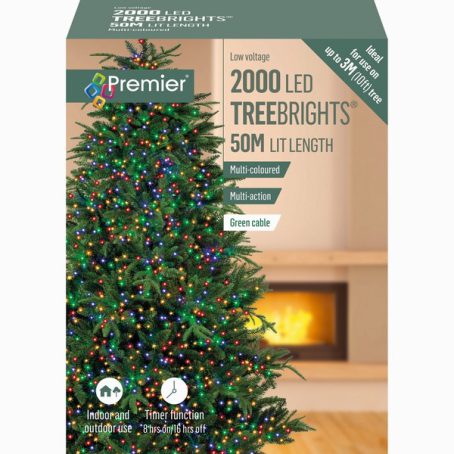 Premier - 2000 LED TreeBrights Multi-Coloured 50M - Image 2