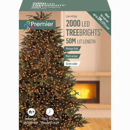 Premier - 2000 LED TreeBrights Gold 50M - Image 2