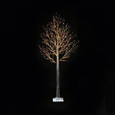 TREE LED BROWN SNOW OUTDOOR/INDOOR 750 LED WARM 2.1M (T22)