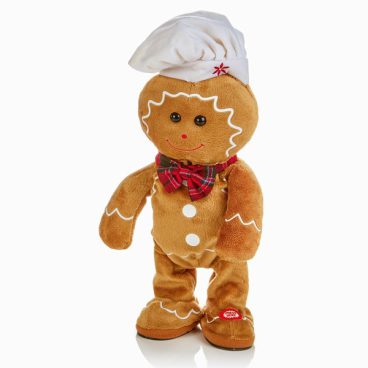 ANIMATED SINGING GINGERBREAD MAN