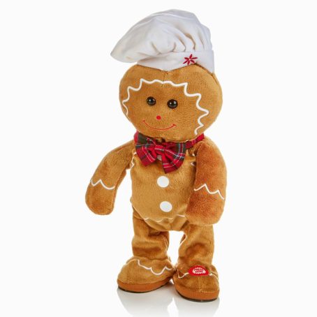 ANIMATED SINGING GINGERBREAD MAN