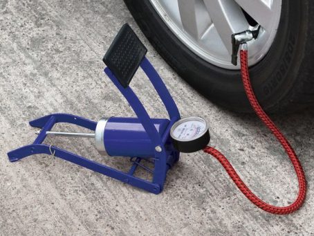 SUPA FOOT PUMP SINGLE STFP5*