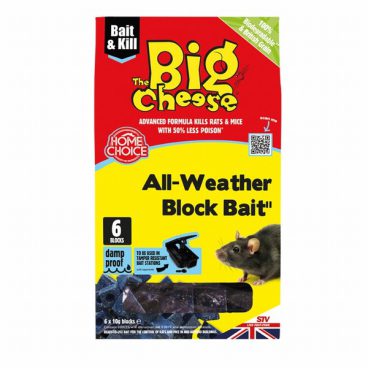 Big Cheese – Rat Killer All Weather Blocks 6x10g