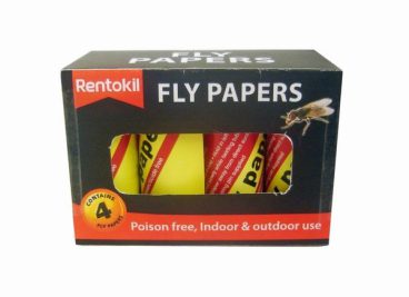 RENTOKIL FLY PAPERS PK4