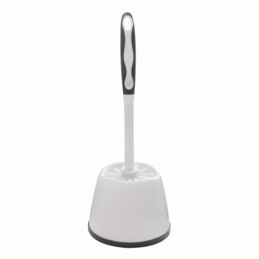 JVL – Toilet Brush & Holder White