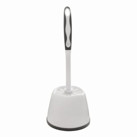 JVL - Toilet Brush & Holder White