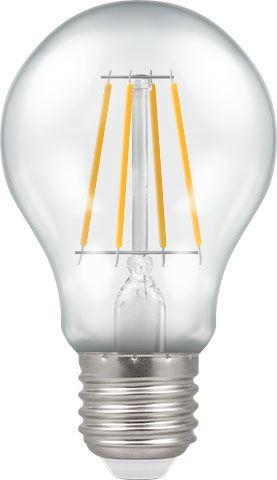 Crompton – GLS Clear Bulb Warm White Dimmable – 60W ES/E27