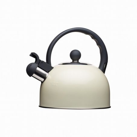KETTLE STOVE TOP WHISTLE 1.4L CREAM