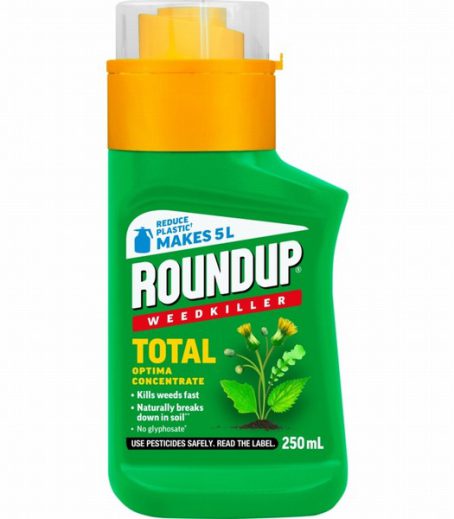 Roundup Total Optima Weedkiller Concentrate 250ml