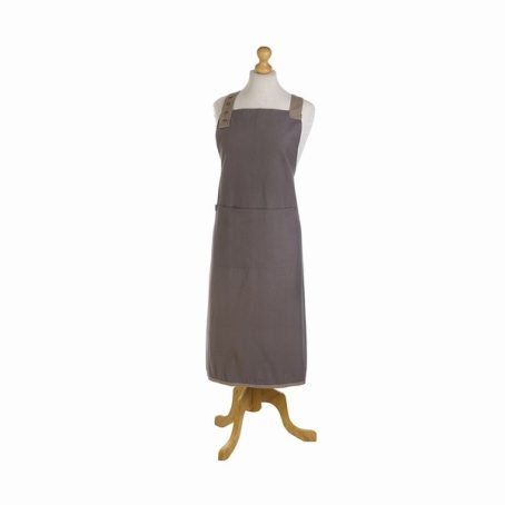 APRON SMITHFIELD GREY COTTON