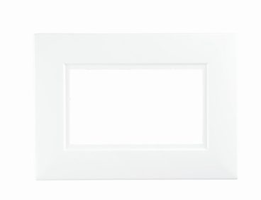FINGER PLATE WHITE DOUBLE PK2