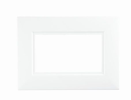FINGER PLATE WHITE DOUBLE PK2