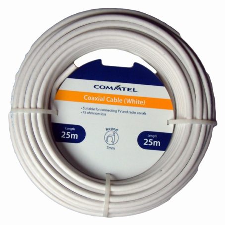 FLEX COAX WHITE 25M 7MM