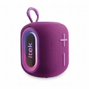 SPEAKER WIRELESS 5W LED PURPLE ITEK