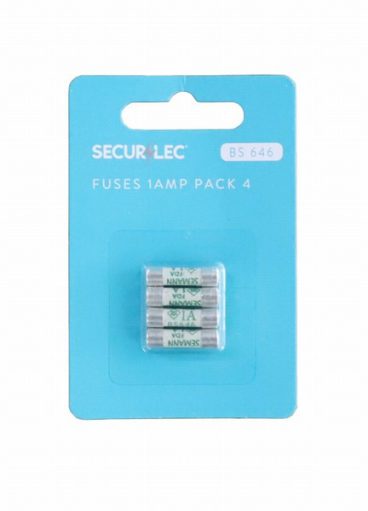 FUSES 1 AMP PK4 SECURLEC