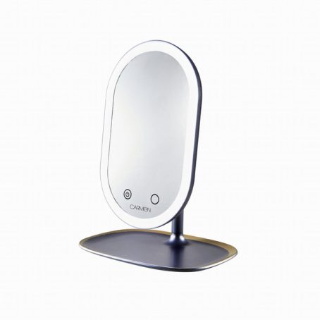 Twilight LED Magnetic Cosmetic Mirror and Table Light Blue