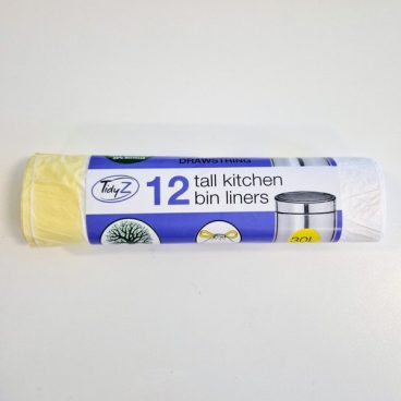 Tidyz – Bin Liners 12 Pack 30L