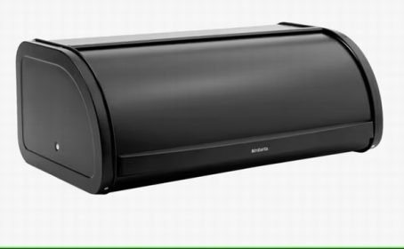 BREAD BIN ROLL TOP MATT BLACK 236761