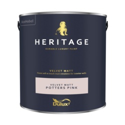 Dulux Heritage Matt 2.5L Potters Pink