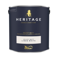 Dulux Heritage Matt 2.5L Linen White