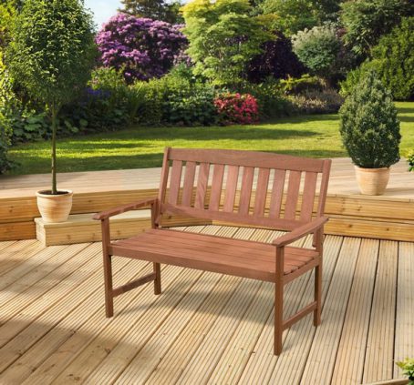 Pagoda - Buckingham Wooden Garden Bench 2 Seater - Image 2