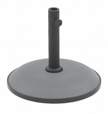 mica04/25 PARASOL BASE 15KG BLACK (2025)