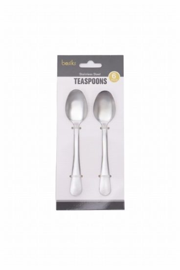 TEA SPOONS PK6 BASIKS PK6