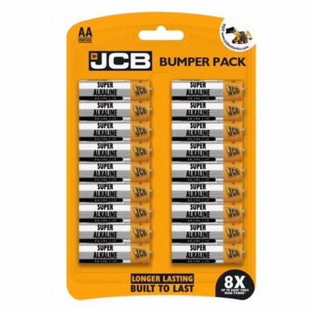 JCB LR6/AA ALKALINE BATTERIES n/r