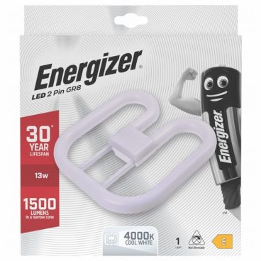 Energizer LED 2D Lamp GR8 2 pin 13w 1500lm 4000k