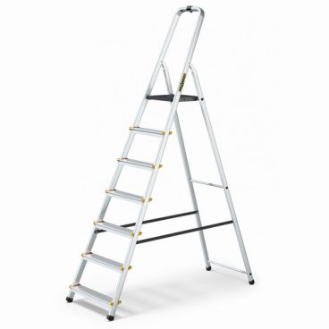 STEP LADDER 7 TREAD ALUMINIUM